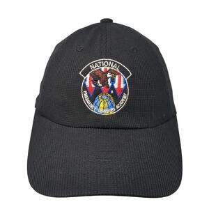 National Emergency Services Academy Strapback Hat Black One Size Outdoor